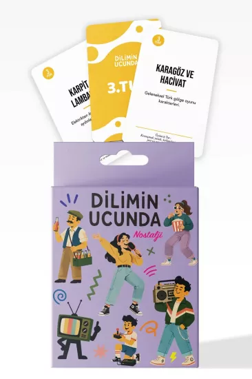 Dilimin Ucunda Kart Oyunu - Nostalji