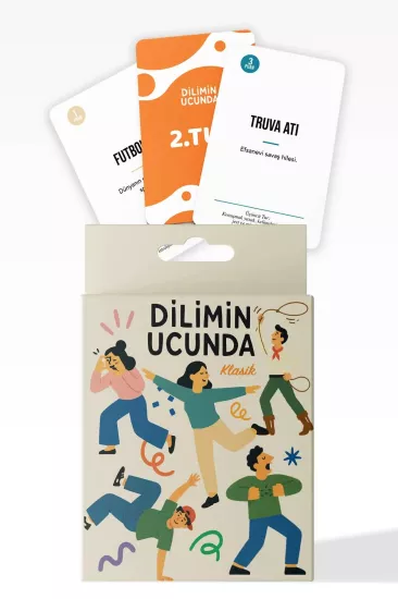 Dilimin Ucunda Kart Oyunu - Klasik
