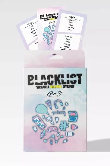 Blacklist Yasaklı Kelime Oyunu - Gen Z