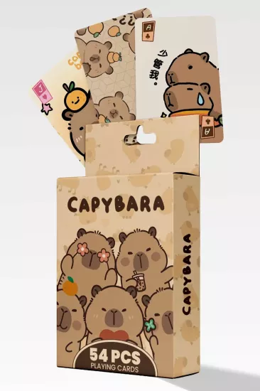 Capybara İskambil Kartı