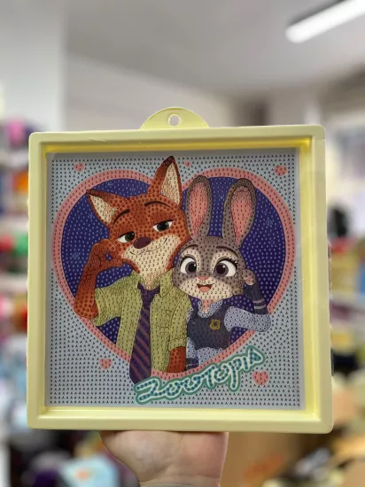 20x20 Plastik Çerçeve DIY Elmas Taş İşleme Mozaik Tablo