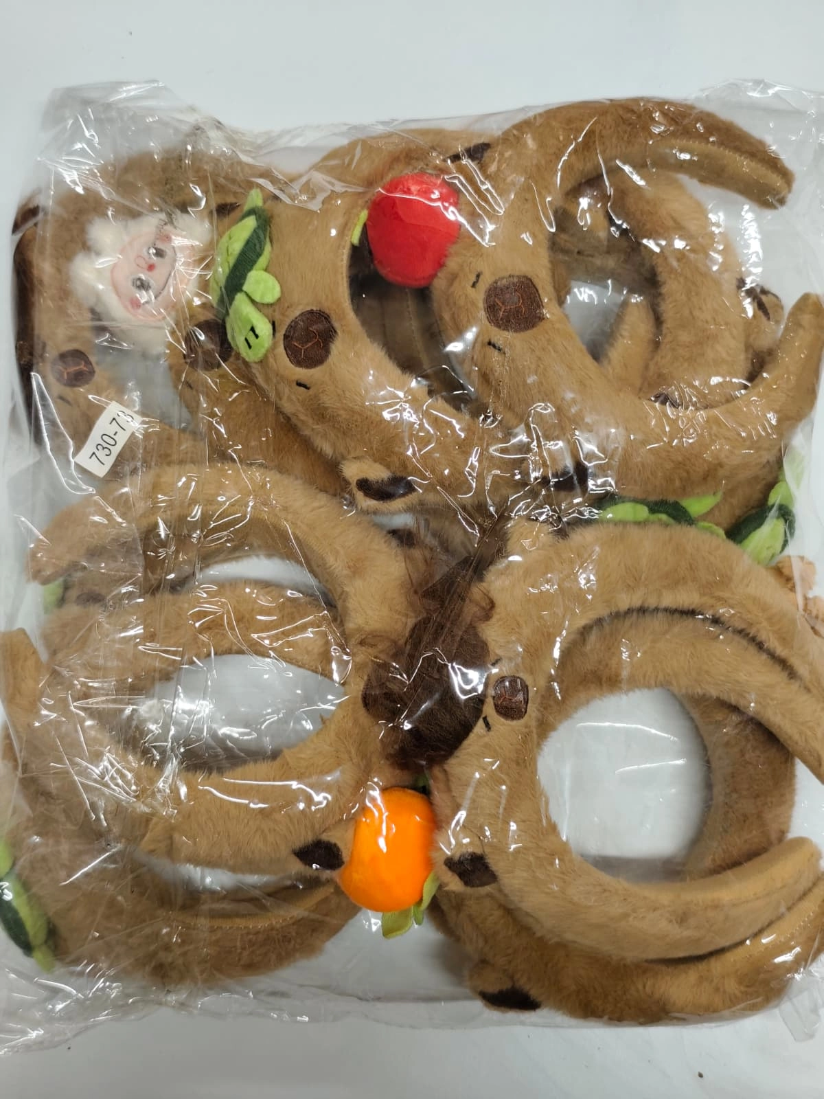 Capibara Yeşil Sülfat Peluş Taç