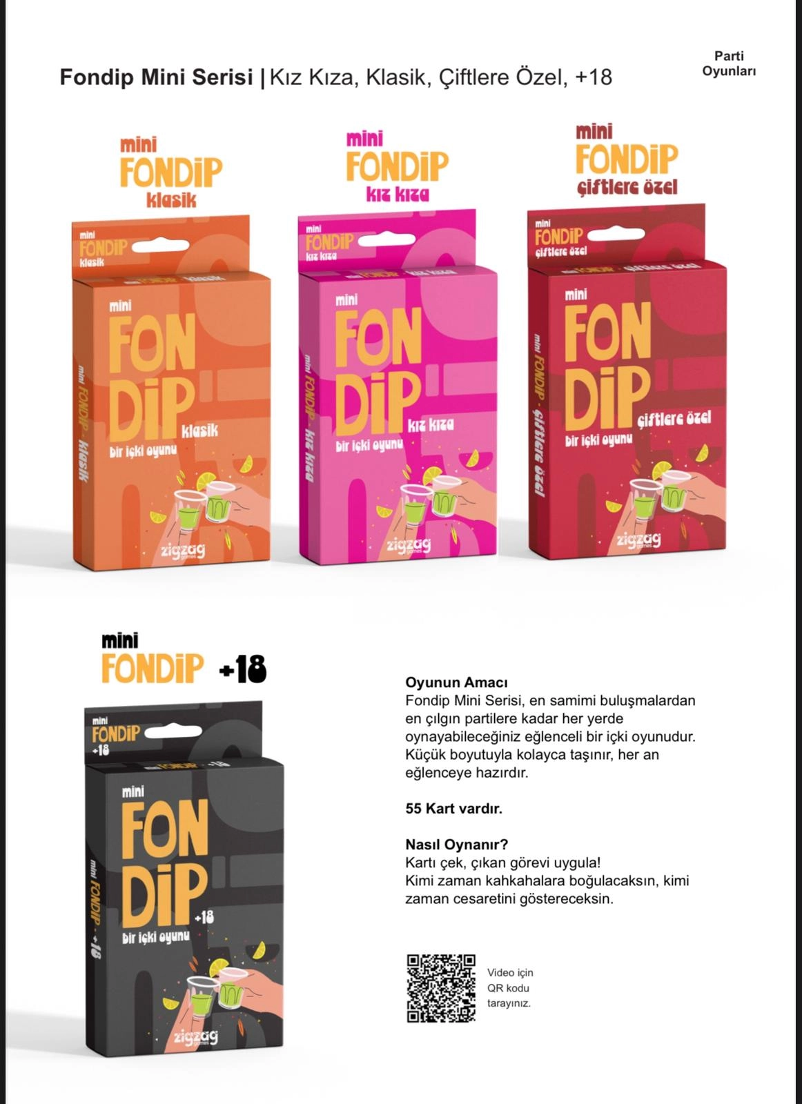 Fondip Mini Klasik | Eğlencenin ve Cesaretin Zirvesi | Doyasıya eğlenmek için hazır mısın?