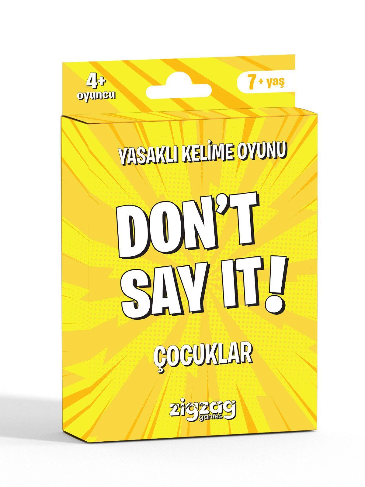 Don’t Say It! - Çocuklar | Yasaklı Kelime Oyunu