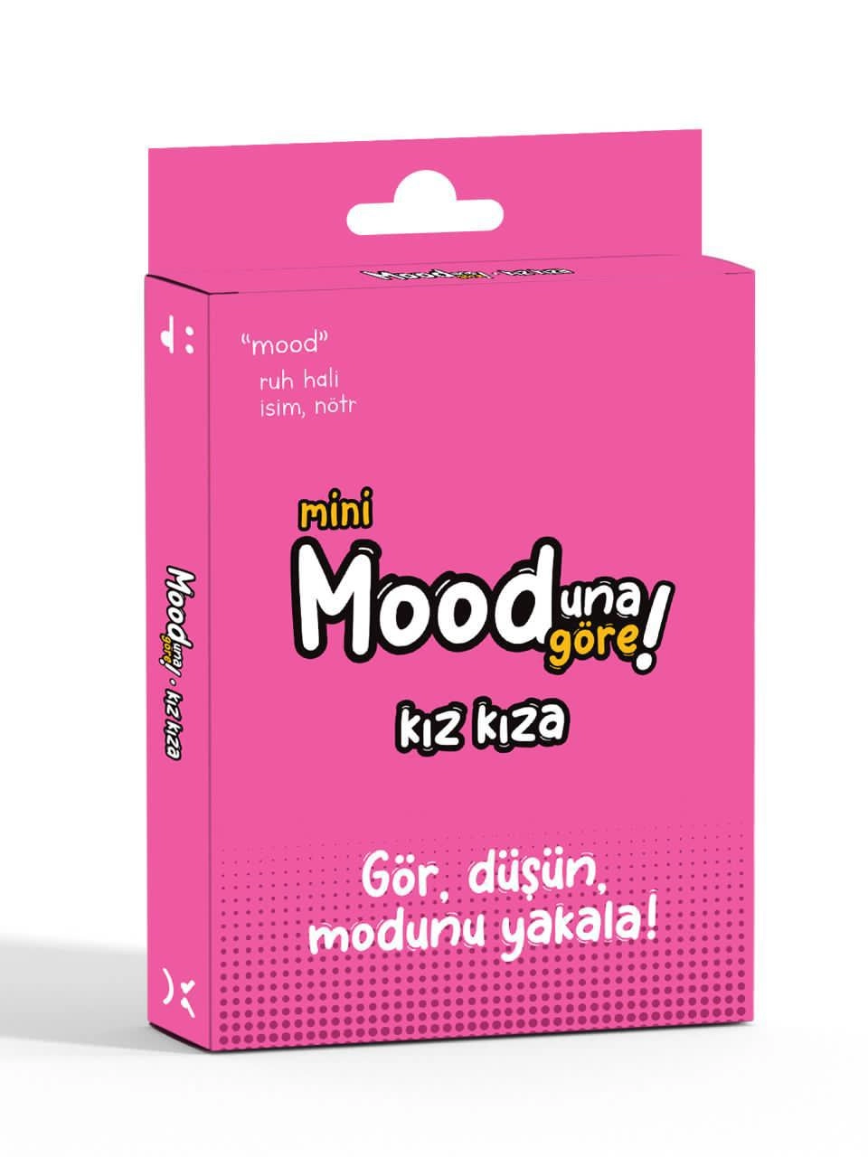 Mooduna Göre Mini - Kız Kıza | Arkadaş & Aile İçin Kutu Oyunu | Kart Oyunu