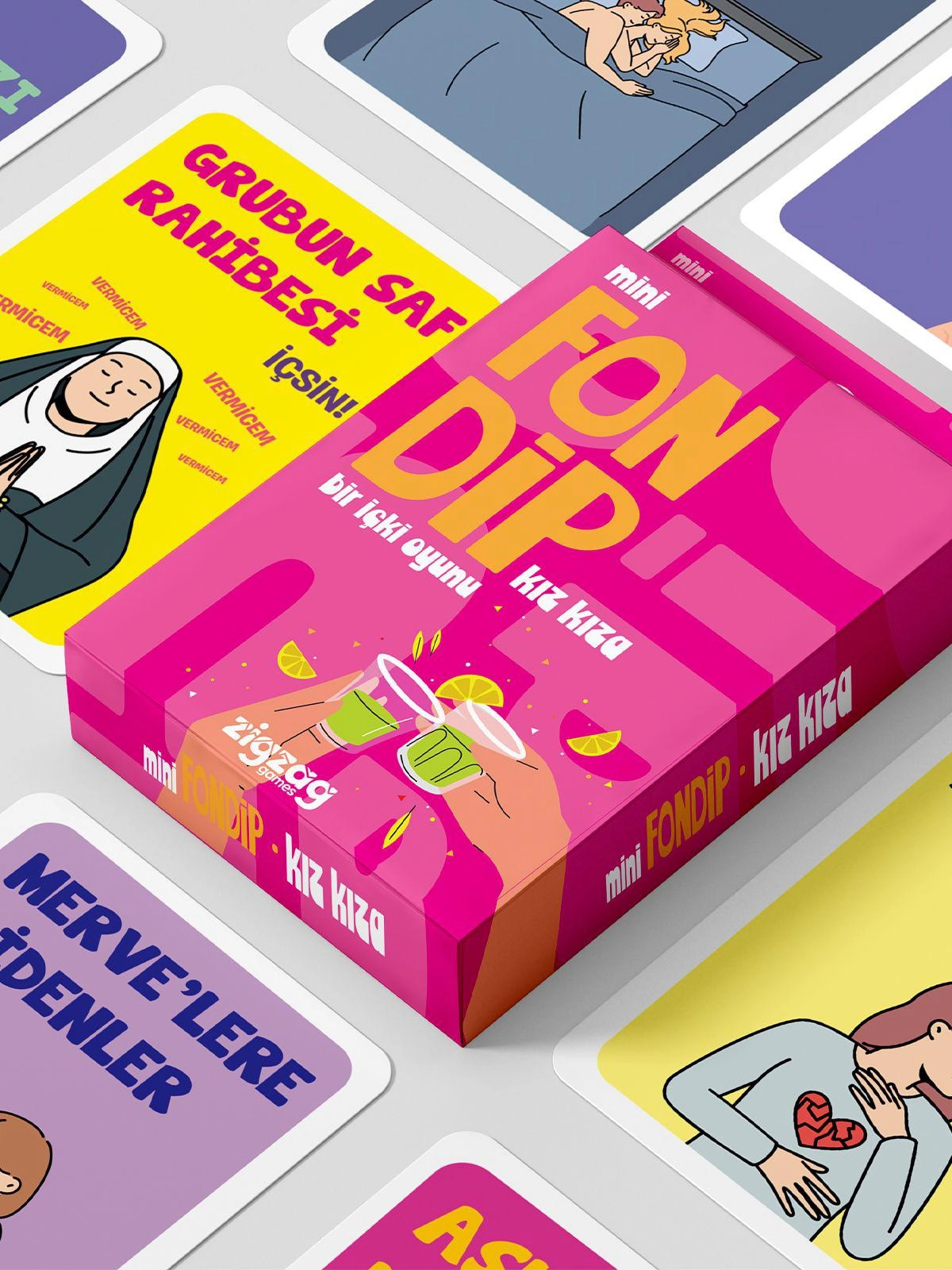 Fondip Mini Kız Kıza | Eğlencenin ve Cesaretin Zirvesi | Doyasıya eğlenmek için hazır mısın?