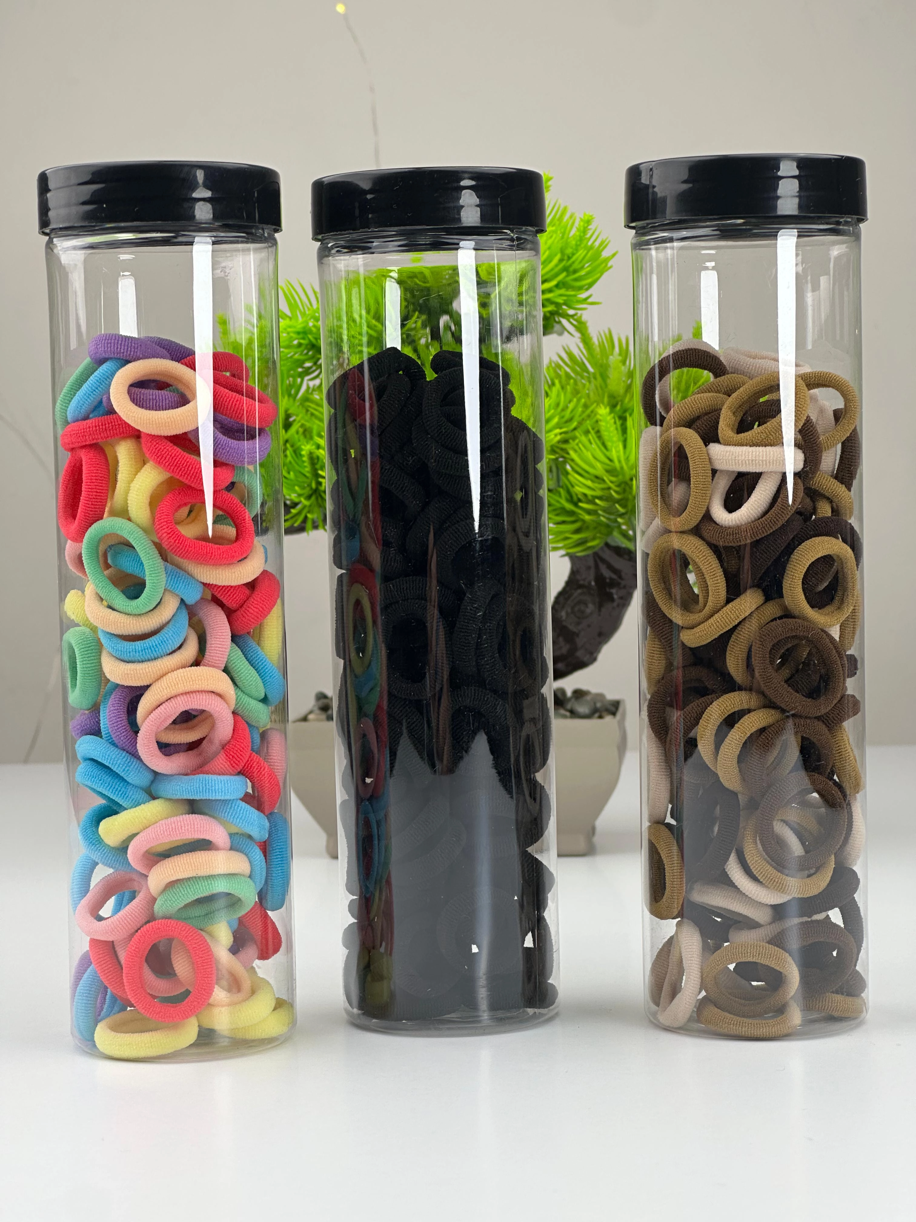 100’lü Sert Plastik Kutulu Lastik Toka 