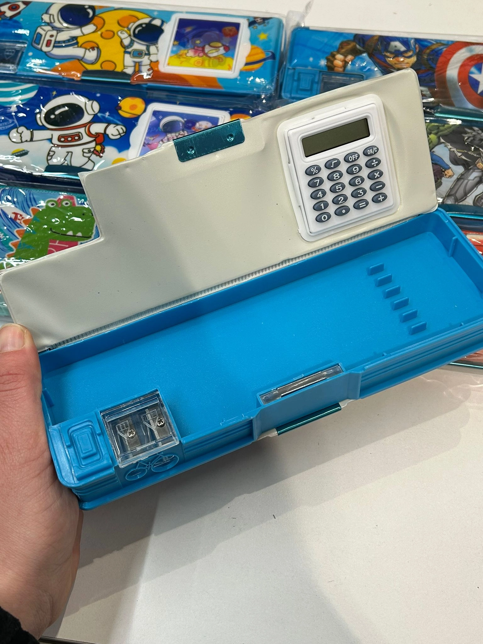 Hesap Makineli Kutu Model Lüx Kalemlik Erkek Model 