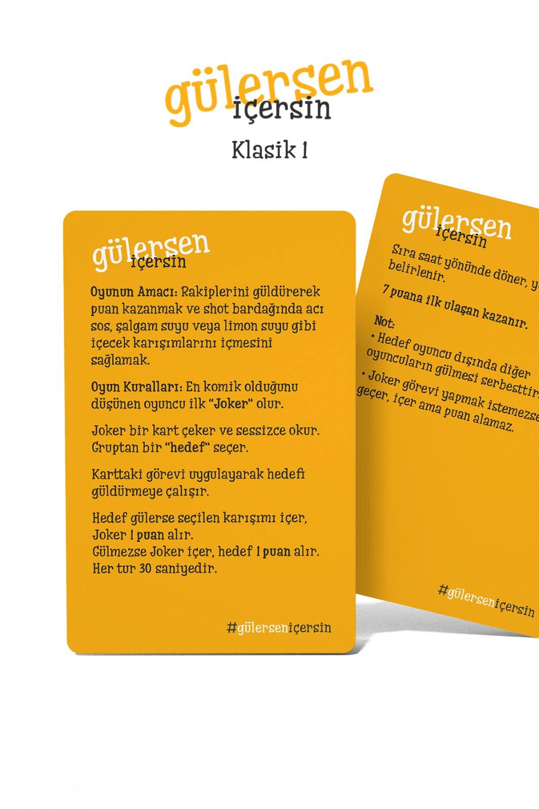 Gülersen İçersin | Klasik 1 | Kahkaha Garantili Parti & Arkadaş Oyunu