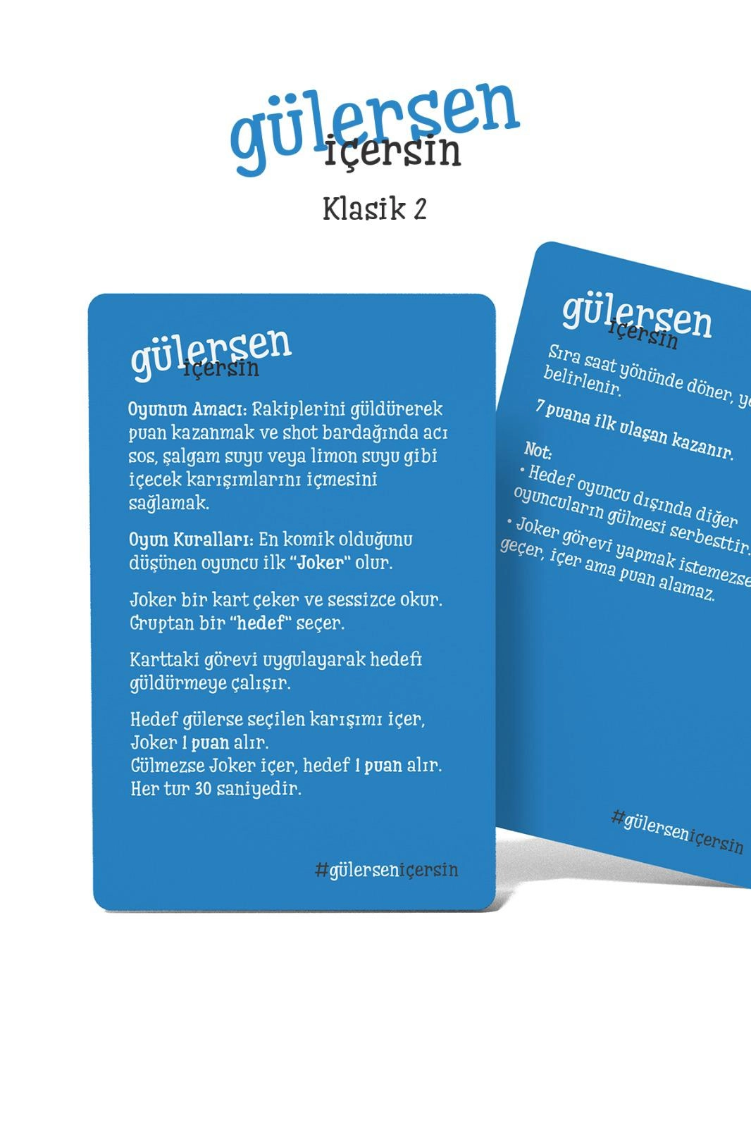Gülersen İçersin | Klasik 2 | Kahkaha Garantili Parti & Arkadaş Oyunu