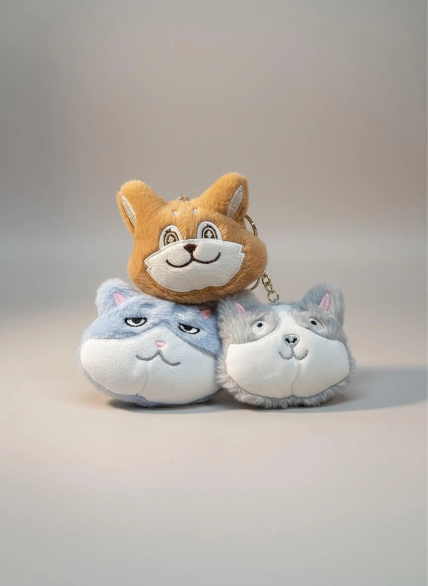 Zootopia İthal Peluş Anahtarlık Çanta Charmı