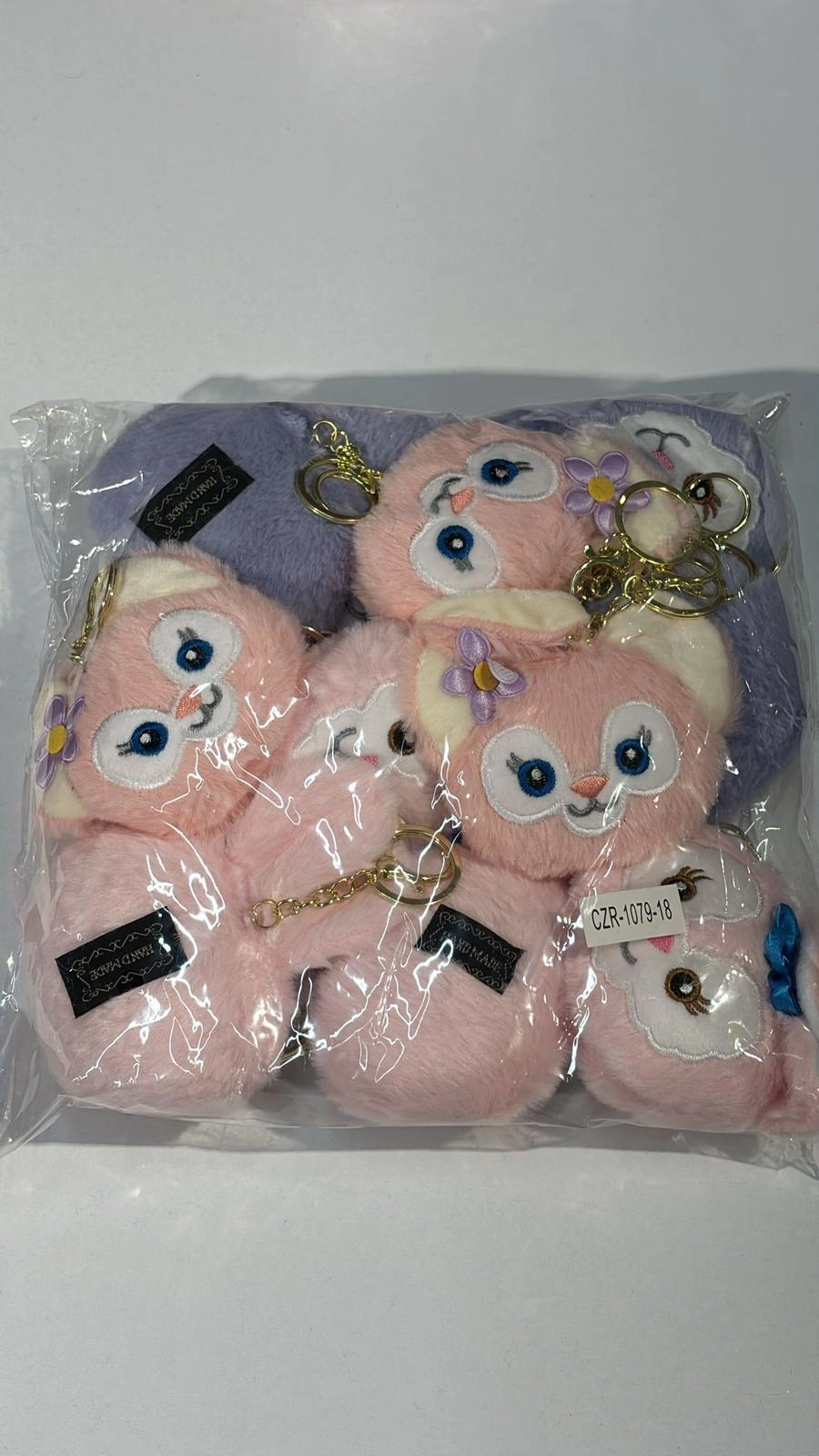 İthal Peluş Anahtarlık Çanta Charmı