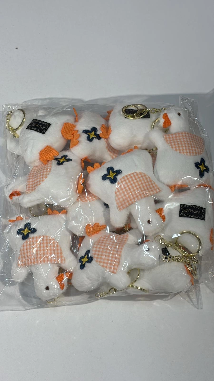 İthal Peluş Anahtarlık Çanta Charmı