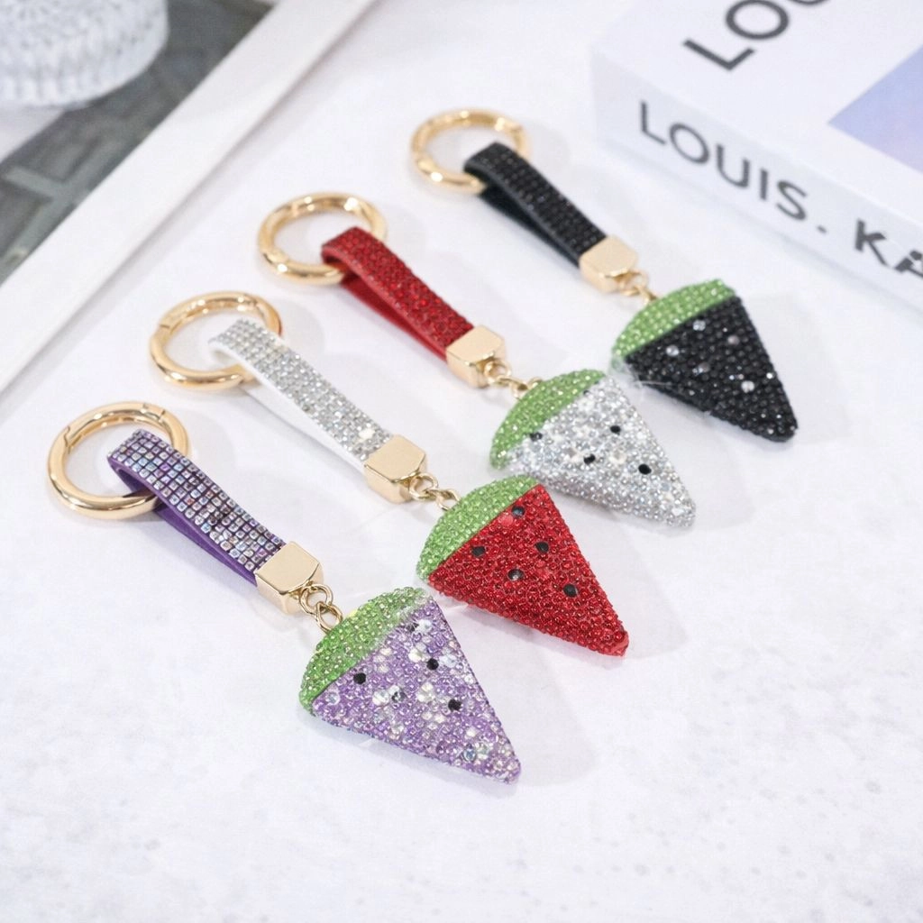 Kristal Taşlı Lüks Anahtarlık ve Çanta Aksesuarı