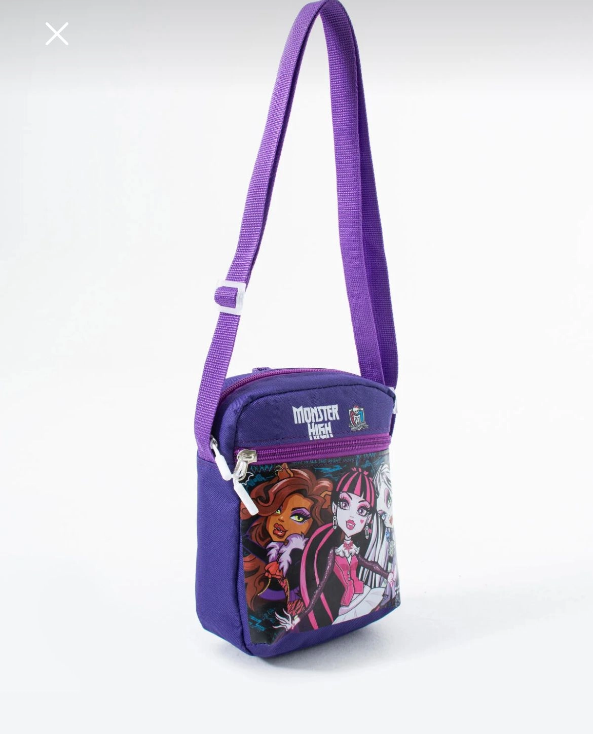  Monster High Draculaura Çocuk Omuz Çantası – 3 Bölmeli – Su Geçirmez Kumaş (21×16×6 cm)