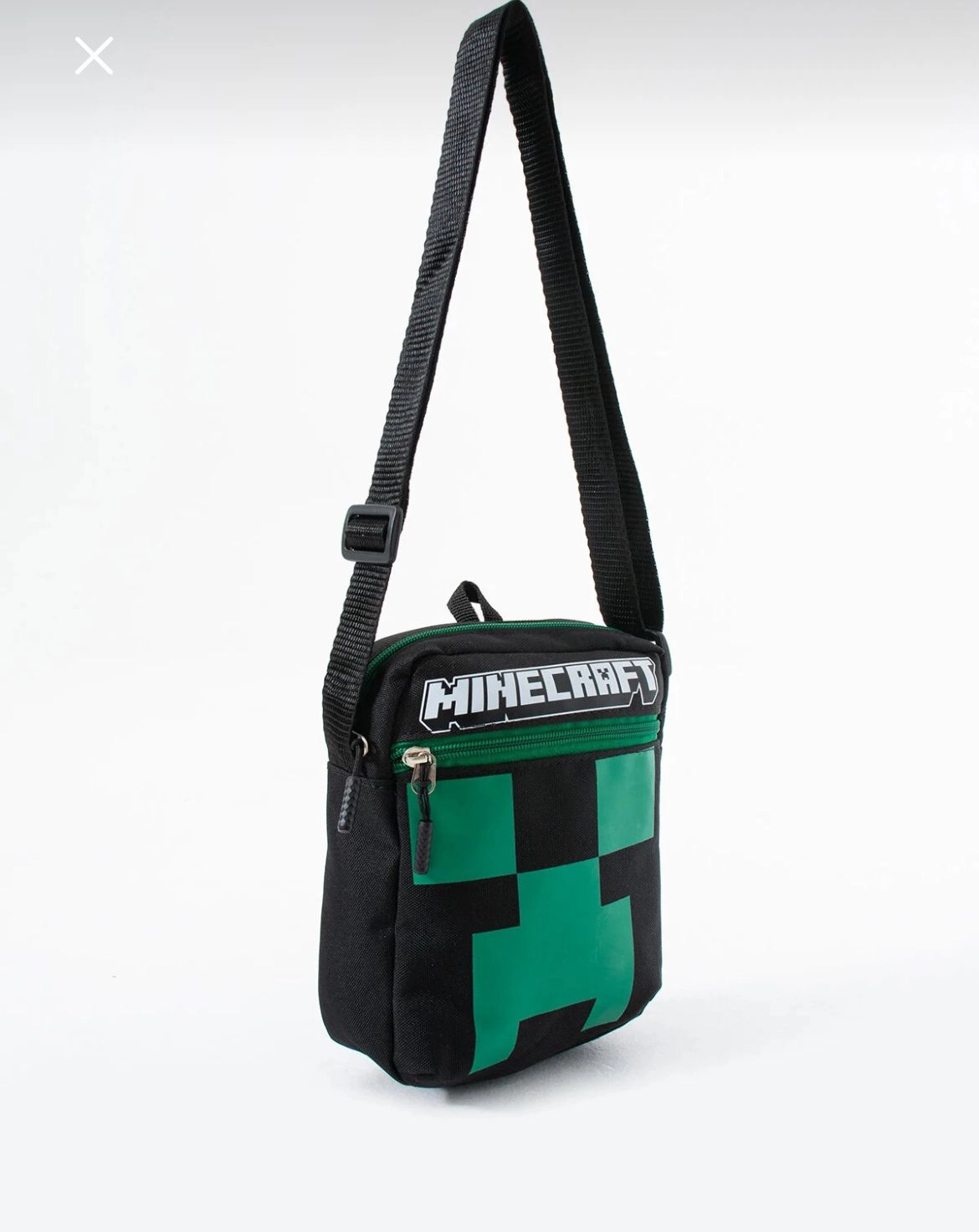 Mine Creeper Çocuk Omuz Çantası – 3 Bölmeli – Su Geçirmez Kumaş (21×16×6 cm)