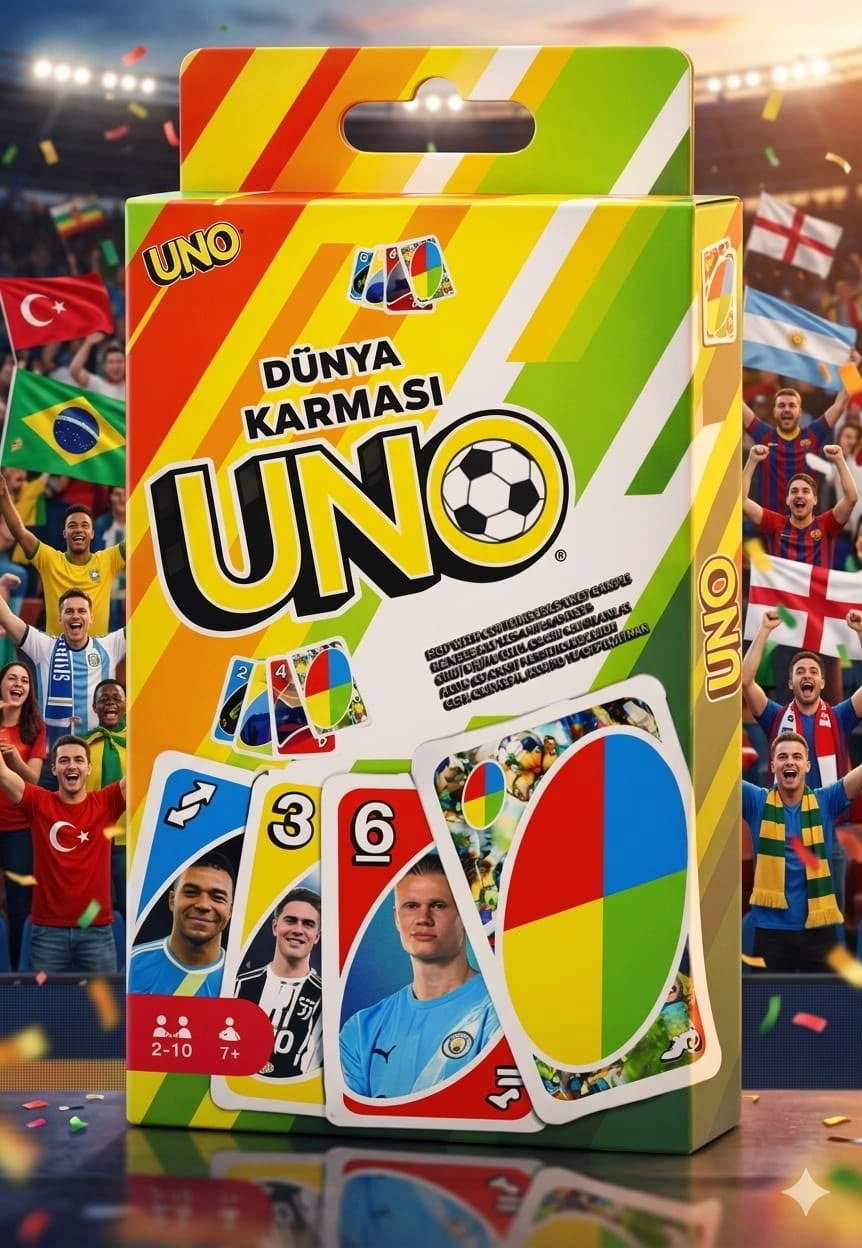 Uno Kalın Kutu Kart Oyunu