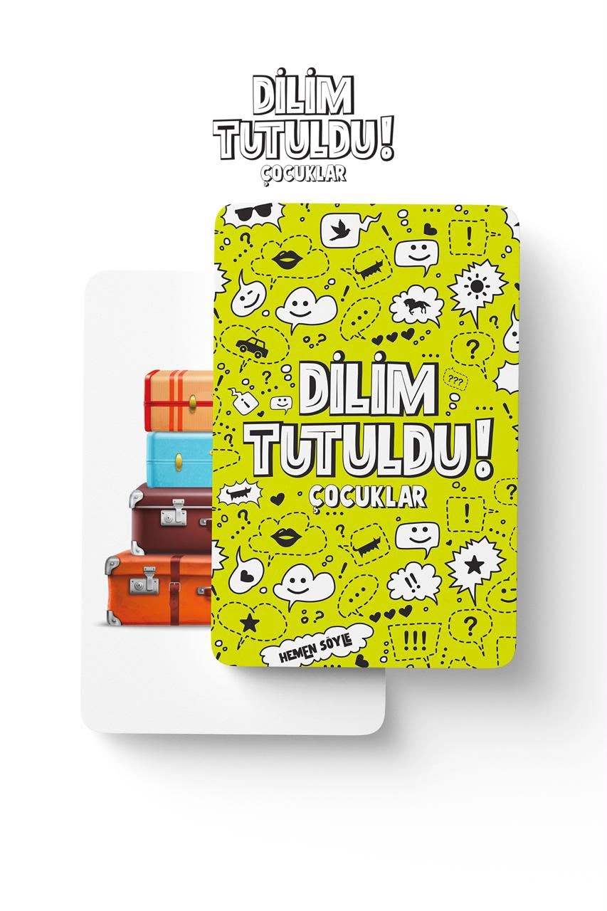 Dilim Tutuldu! Kart Oyunu | Hızlı Düşün Pat Diye Söyle | Eğlenceli Parti Oyunu