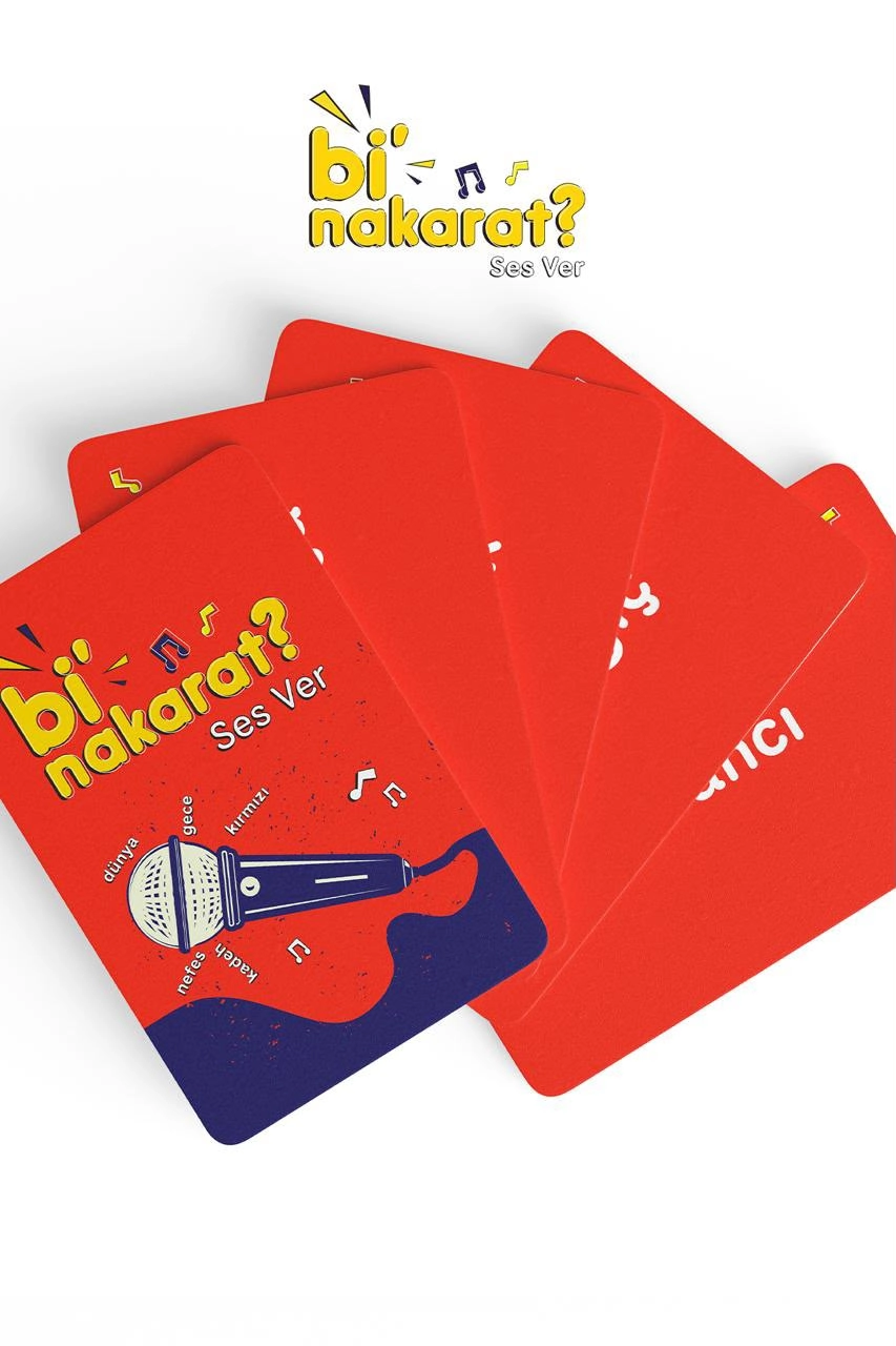 Bi’ Nakarat? Ses Ver Kart Oyunu | Tek Kelimeyle Şarkı Tahmin Oyunu | Eğlenceli Parti Oyunu