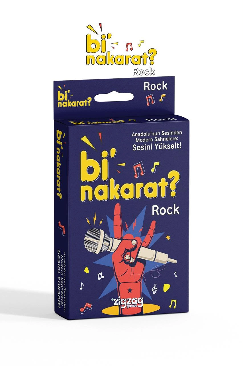 Bi’ Nakarat? Rock Kart Oyunu | Türkçe Rock Şarkı Tahmin Oyunu | Eğlenceli Parti Oyunu