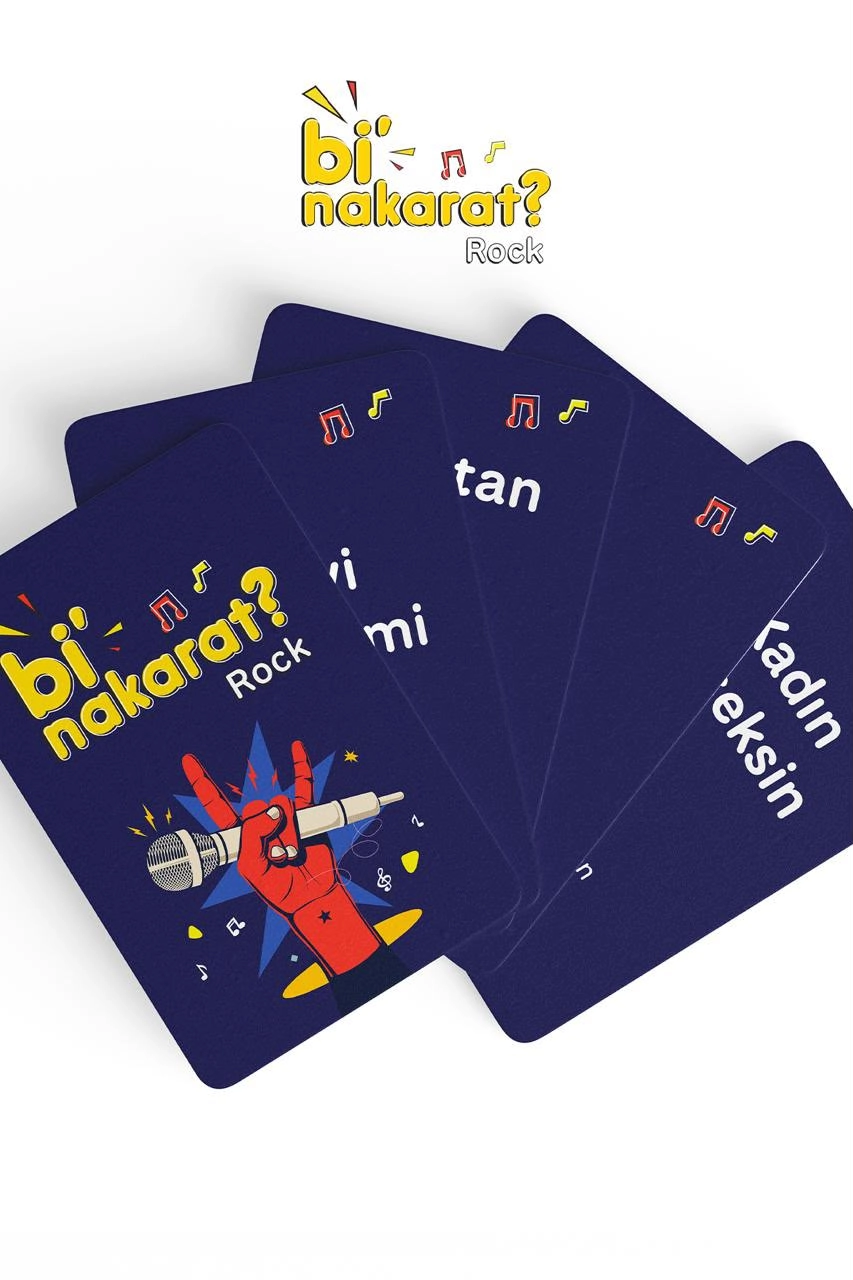 Bi’ Nakarat? Rock Kart Oyunu | Türkçe Rock Şarkı Tahmin Oyunu | Eğlenceli Parti Oyunu