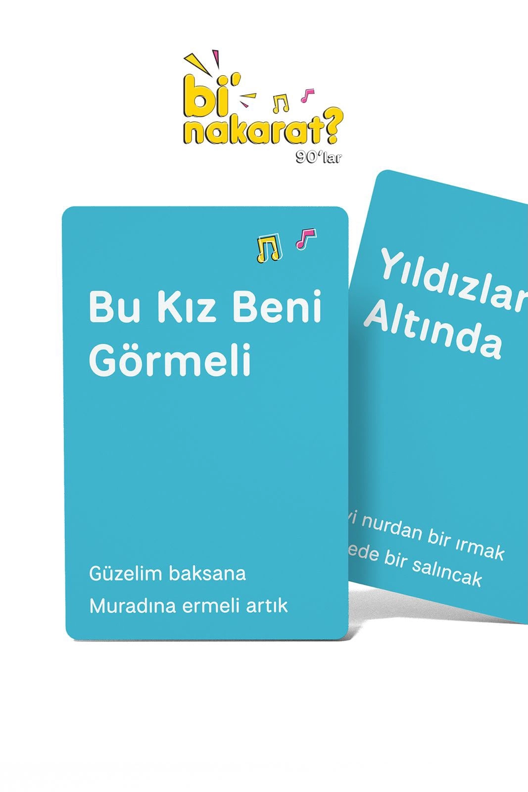 Bi’ Nakarat? 90’lar | Türkçe Pop Şarkı Kart Oyunu | Eğlenceli Parti Oyunu