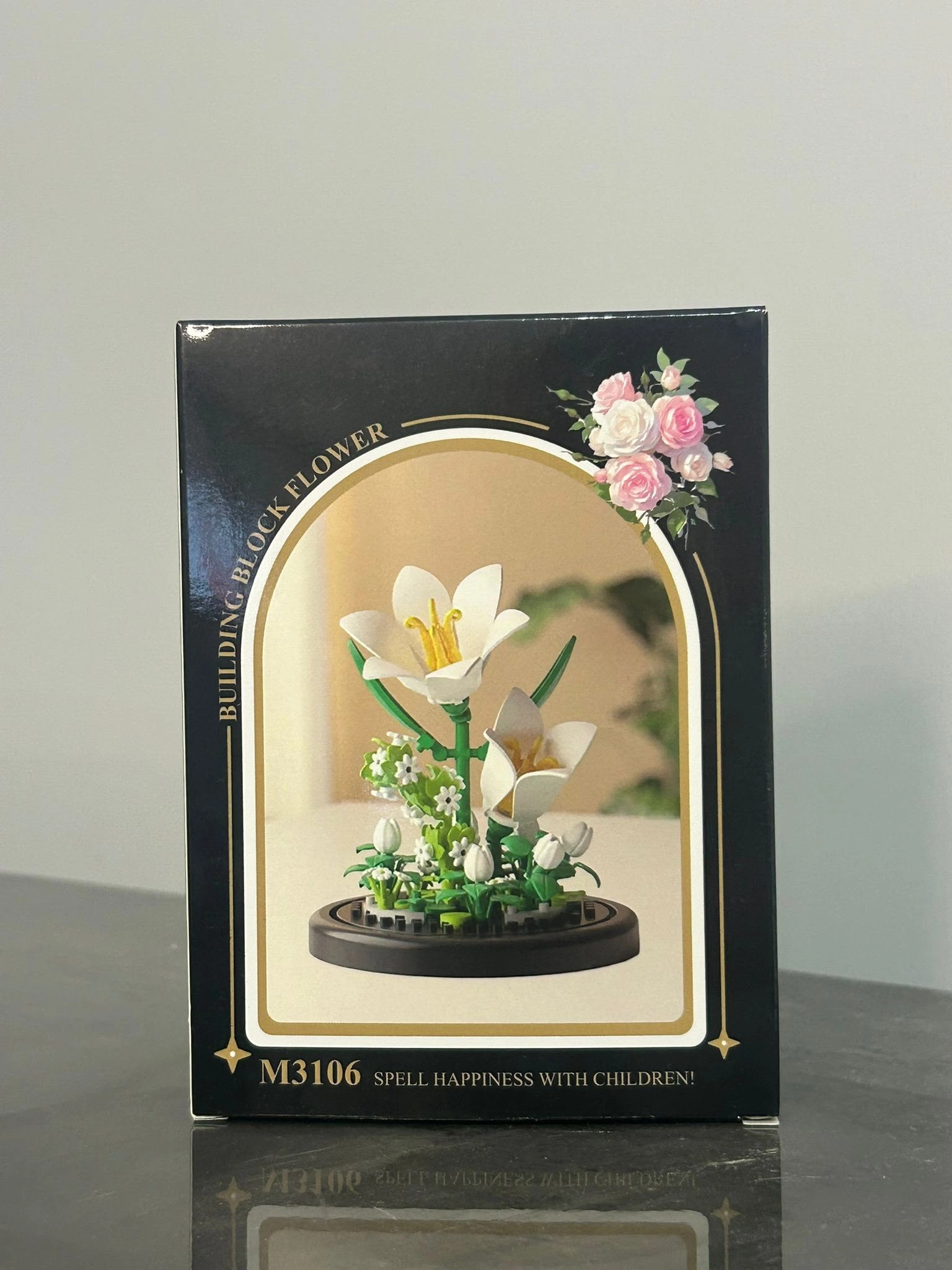 Büyük, Stantlı Çiçek Lego
