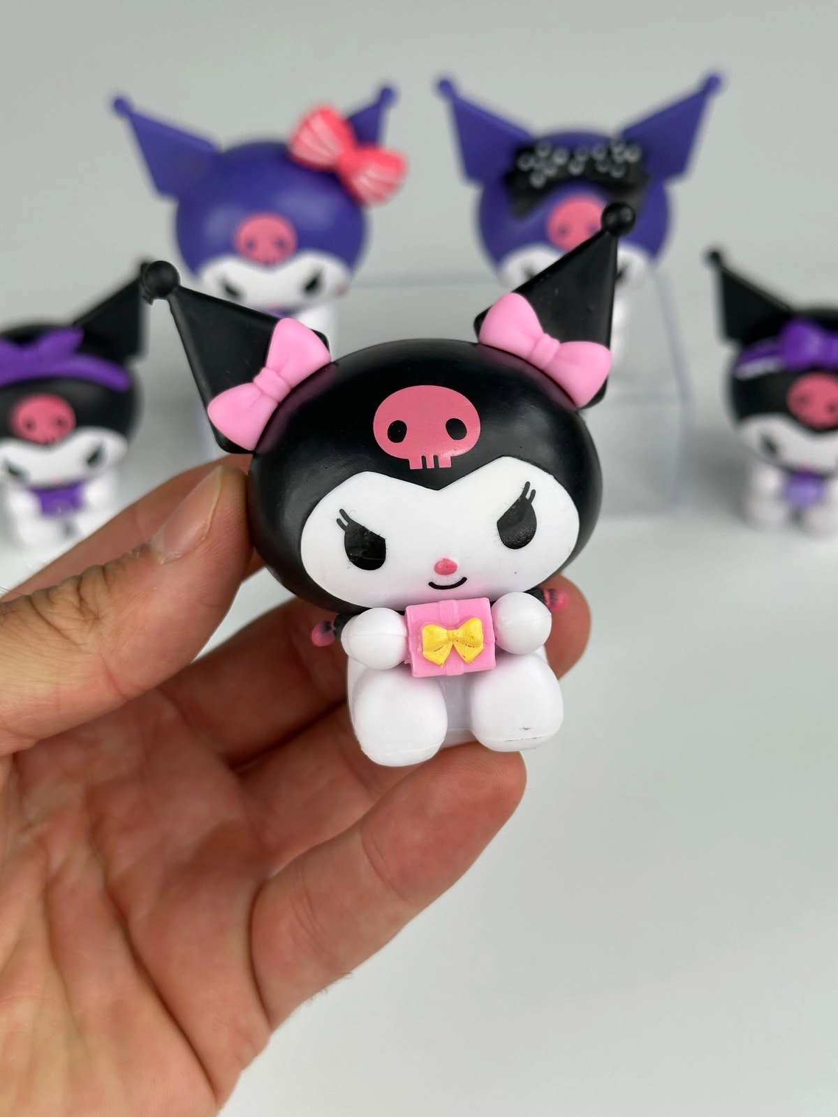 Kuromi Mor Karakter Figür