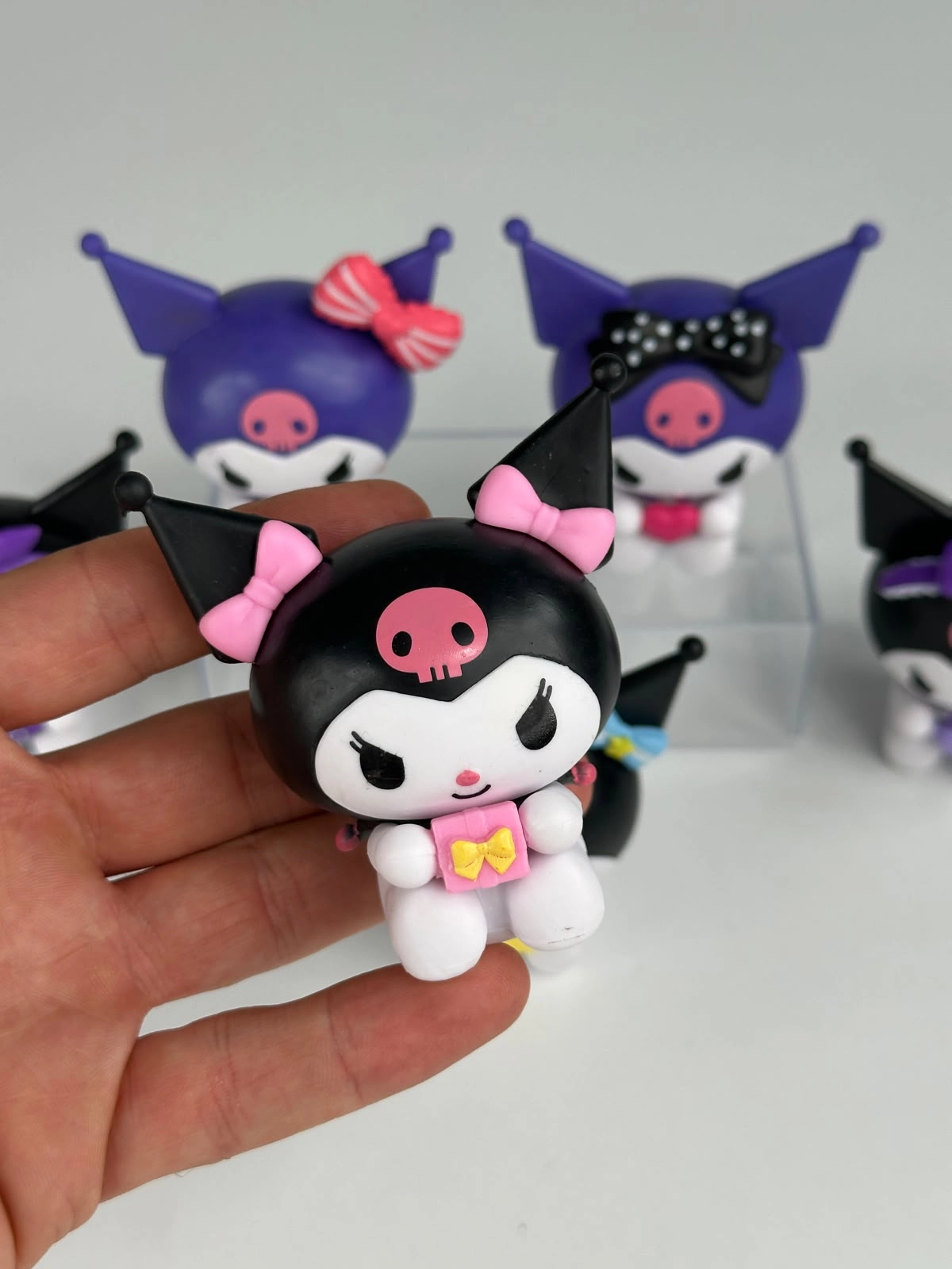 Kuromi Mor Karakter Figür