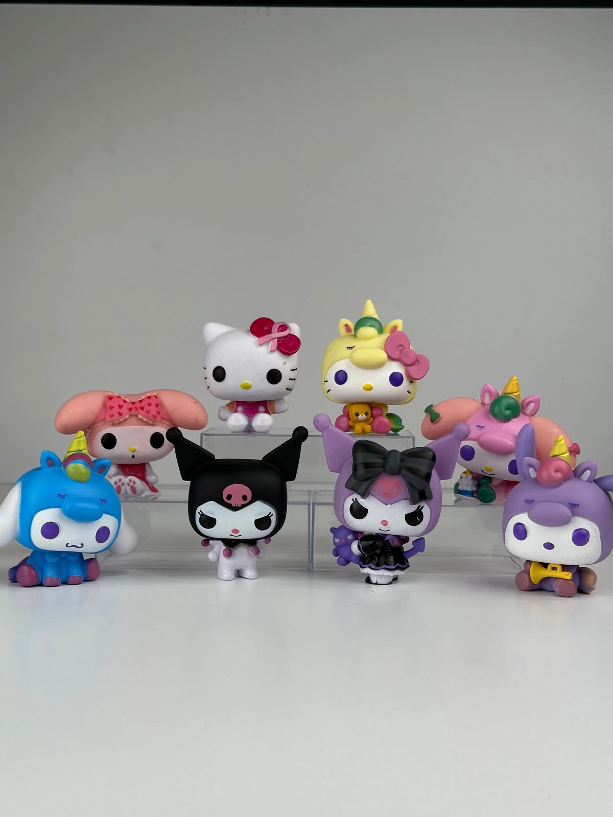 Kuromi Mor Karakter Figür
