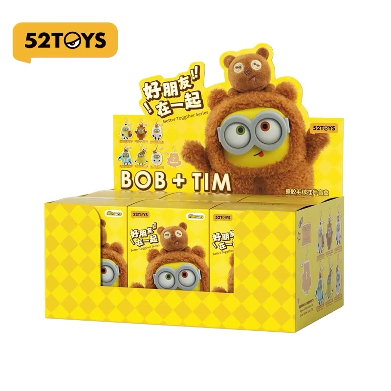 Bob + Tim Sarı Blind Box Peluş Oyuncak Süpriz PAket