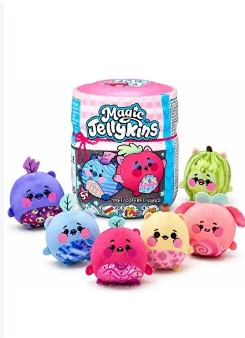 Magic Jellykins Sihirli Dönüşüm Kavanozu - Su Ekle, Çalkala, Sürpriz Peluş Oyuncak