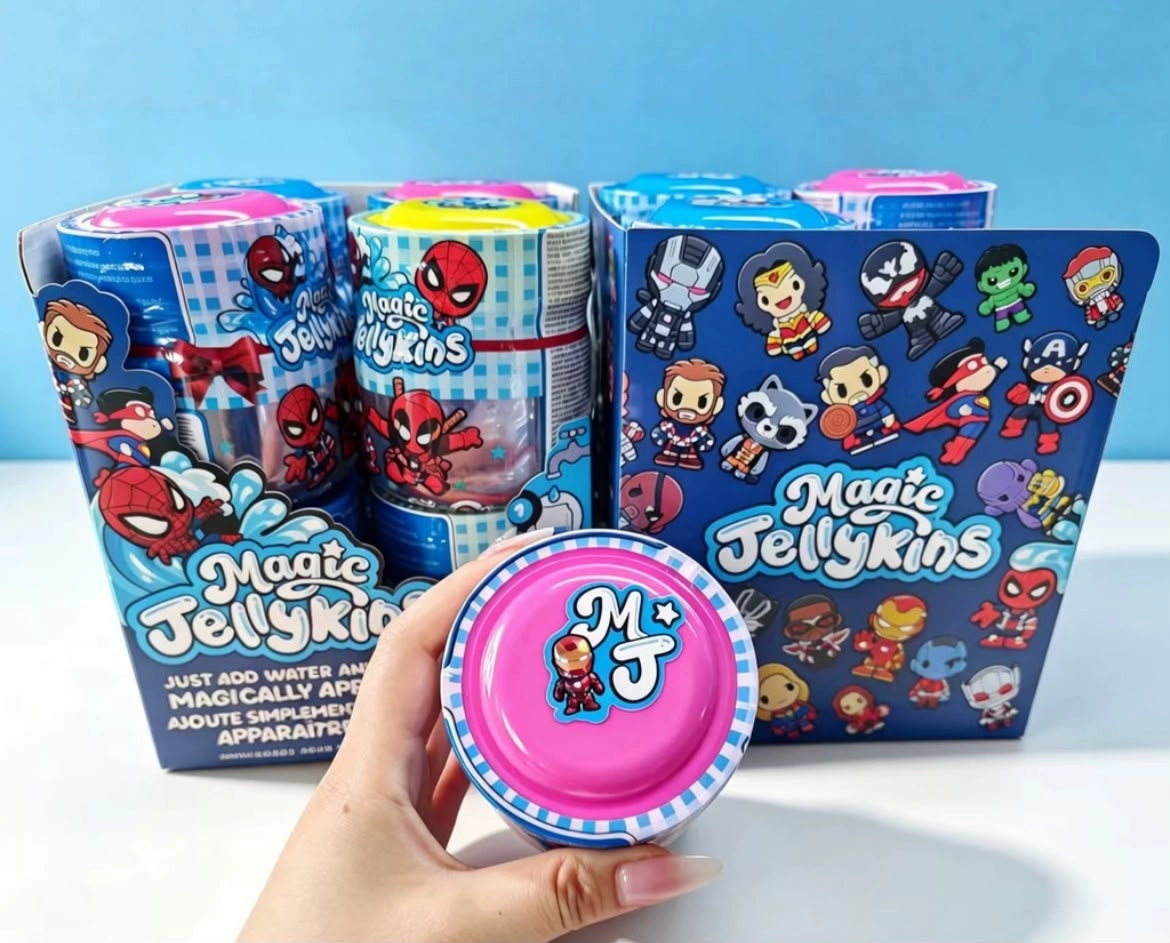 Magic Jellykins Sihirli Dönüşüm Kavanozu - Su Ekle, Çalkala, Sürpriz Peluş Oyuncak