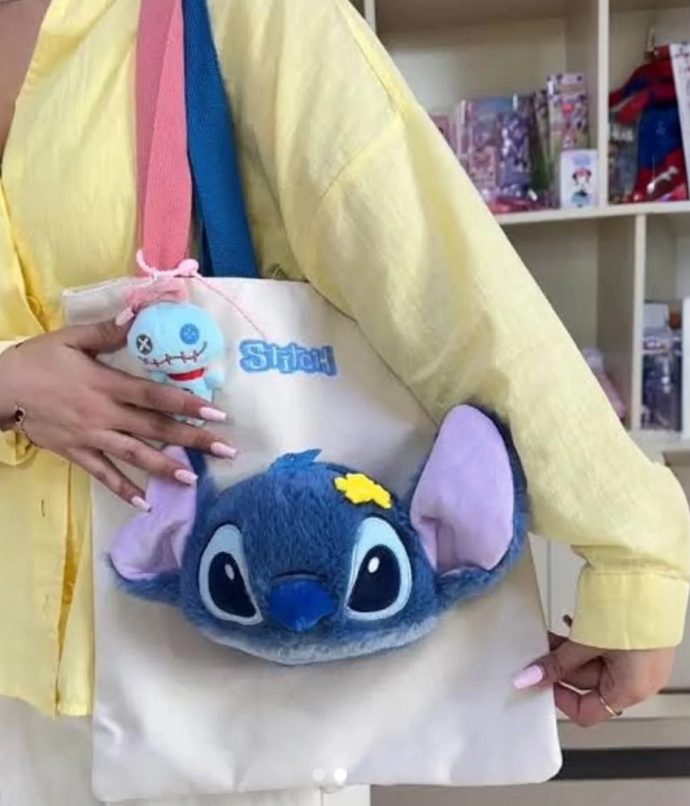  Temu Model Kalın Kaliteli Kumaş Tote Bag Çanta Ve Mıknatıslı Peluş Çanta 2si İster Bir Arada İster Ayrı Ayrı İki Çanta Charm Hediyeli
