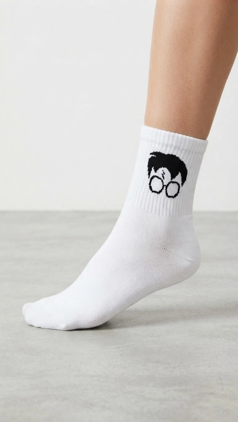 Harry Potter Figürlü Çorap