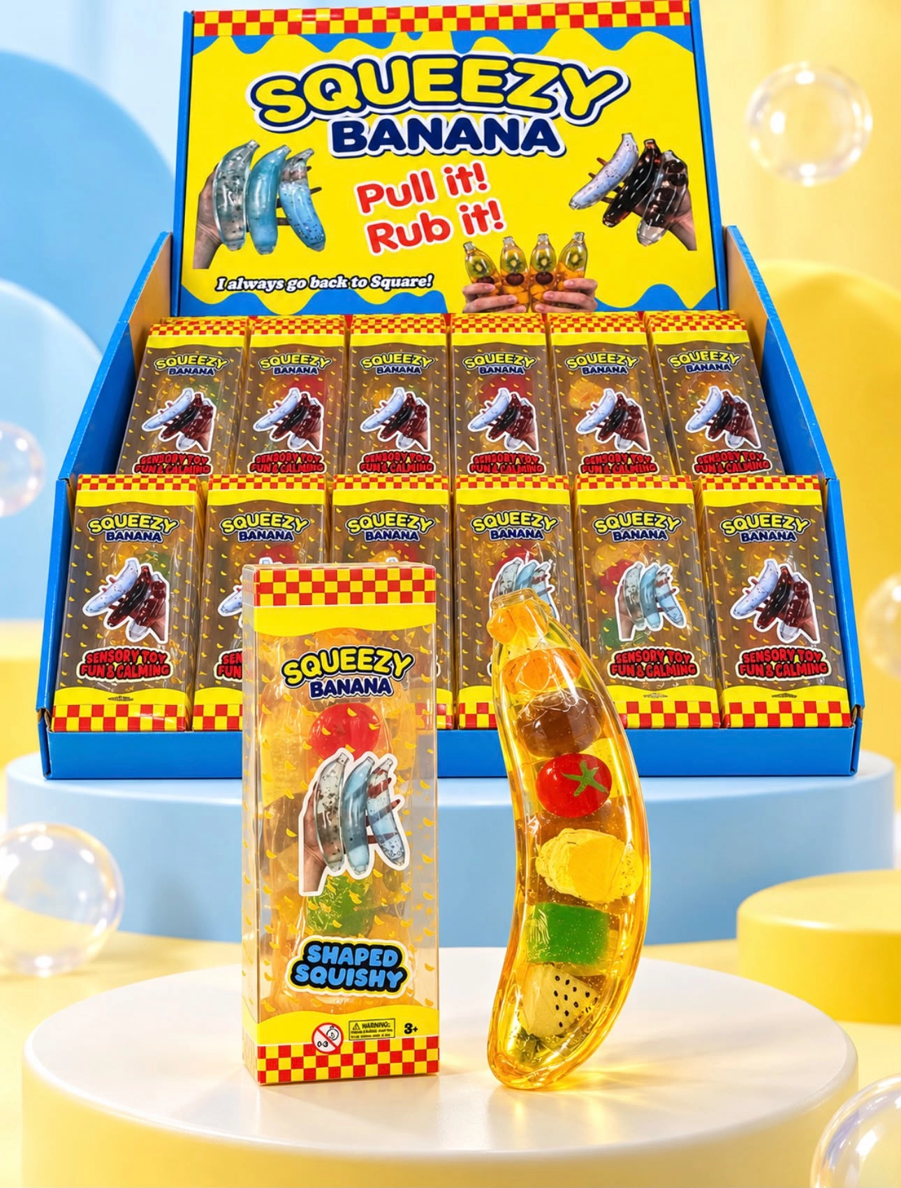 Büyük Boy Meyve Parçacıklı Jel Muz