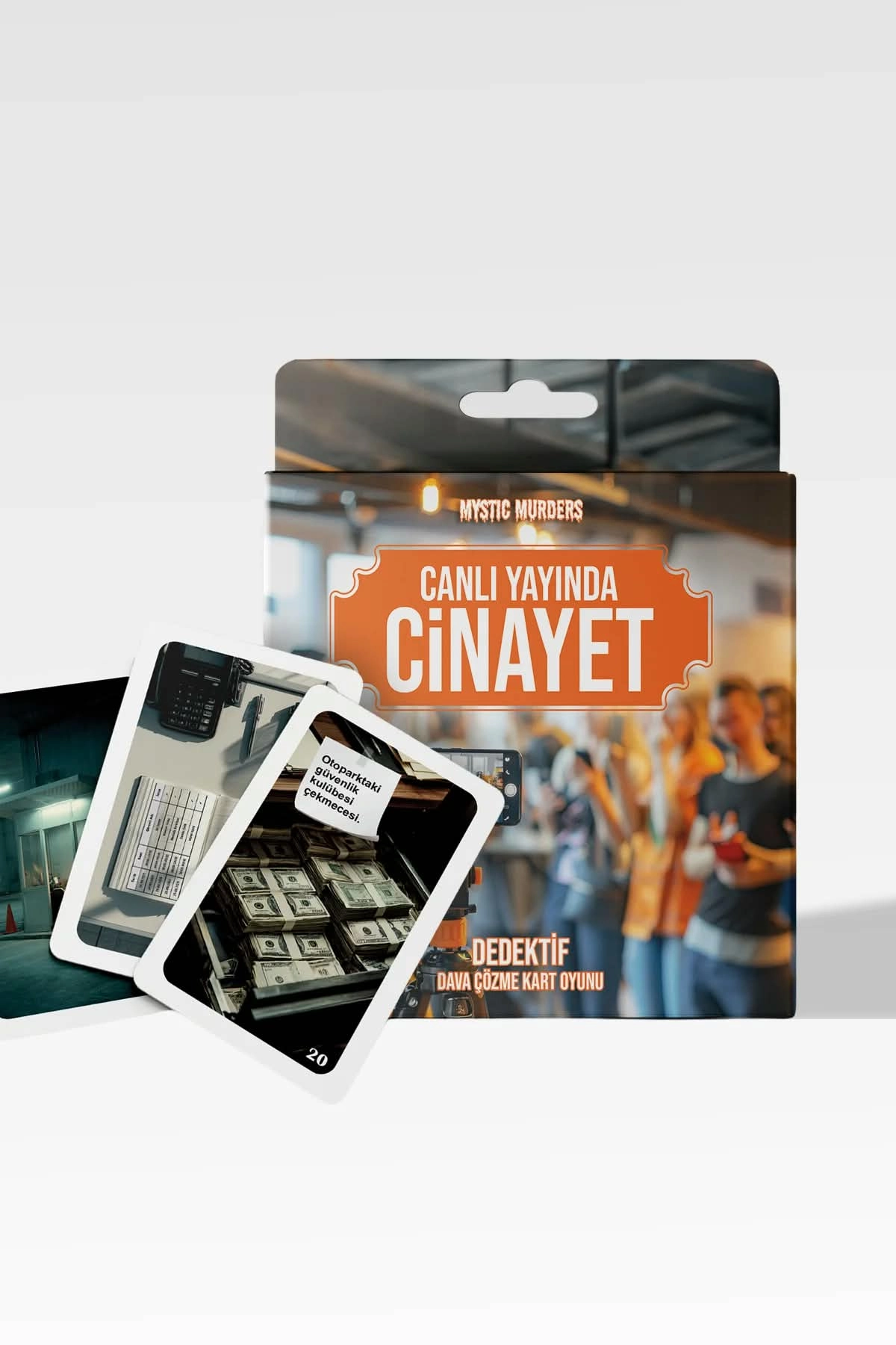 Mystic Murders Dedektif Kart Oyunu - Canlı Yayında Cinayet