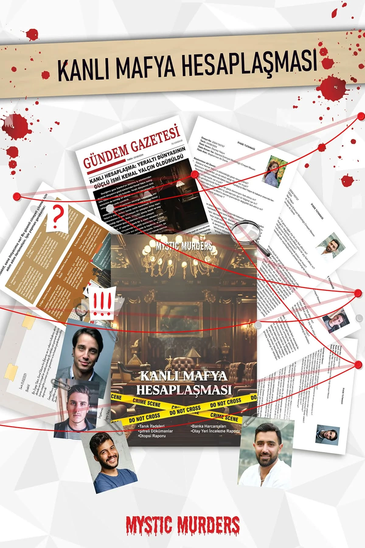 Dedektiflik Cinayet Çözme Oyunu - Kanlı Mafya Hesaplaşması
