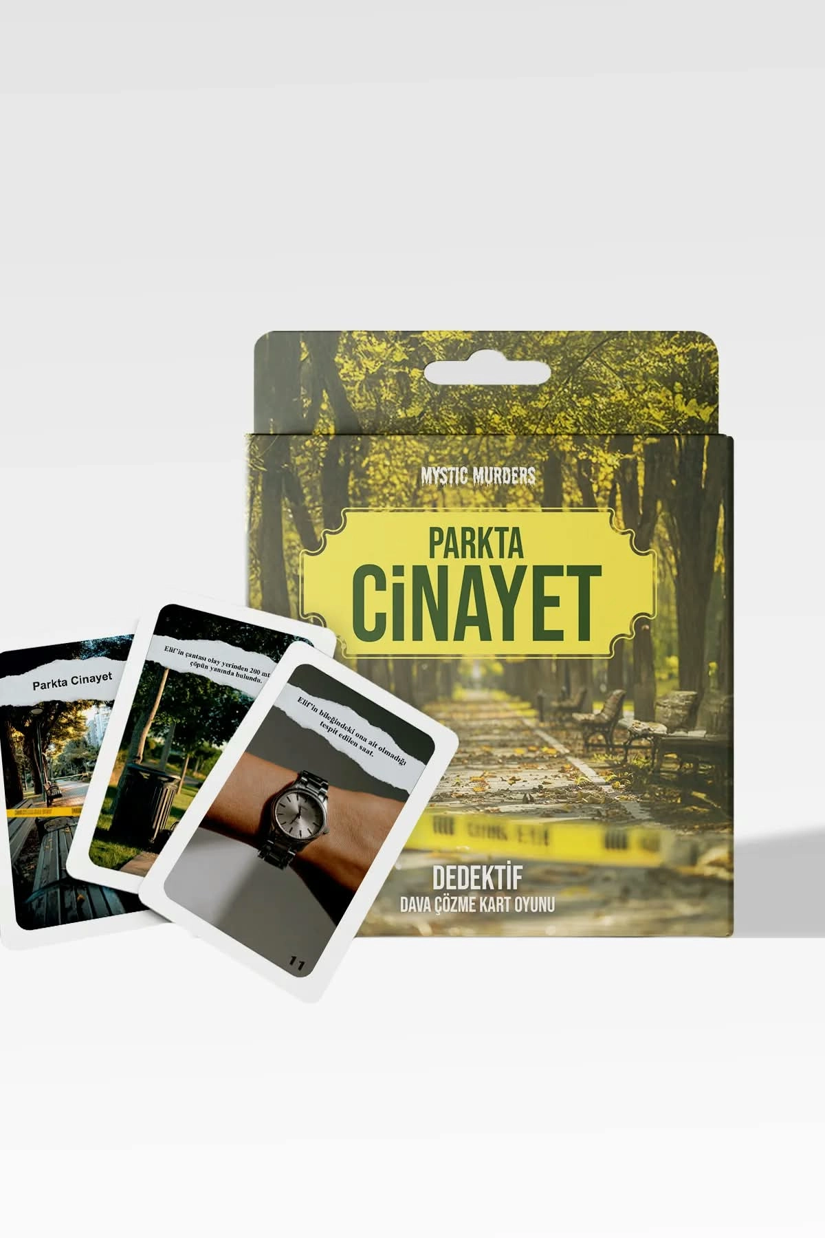 Mystic Murders Dedektif Kart Oyunu - Parkta Cinayet