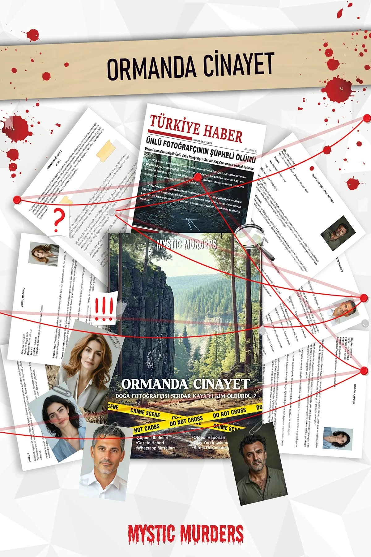 Dedektiflik Cinayet Çözme Oyunu - Ormanda Cinayet