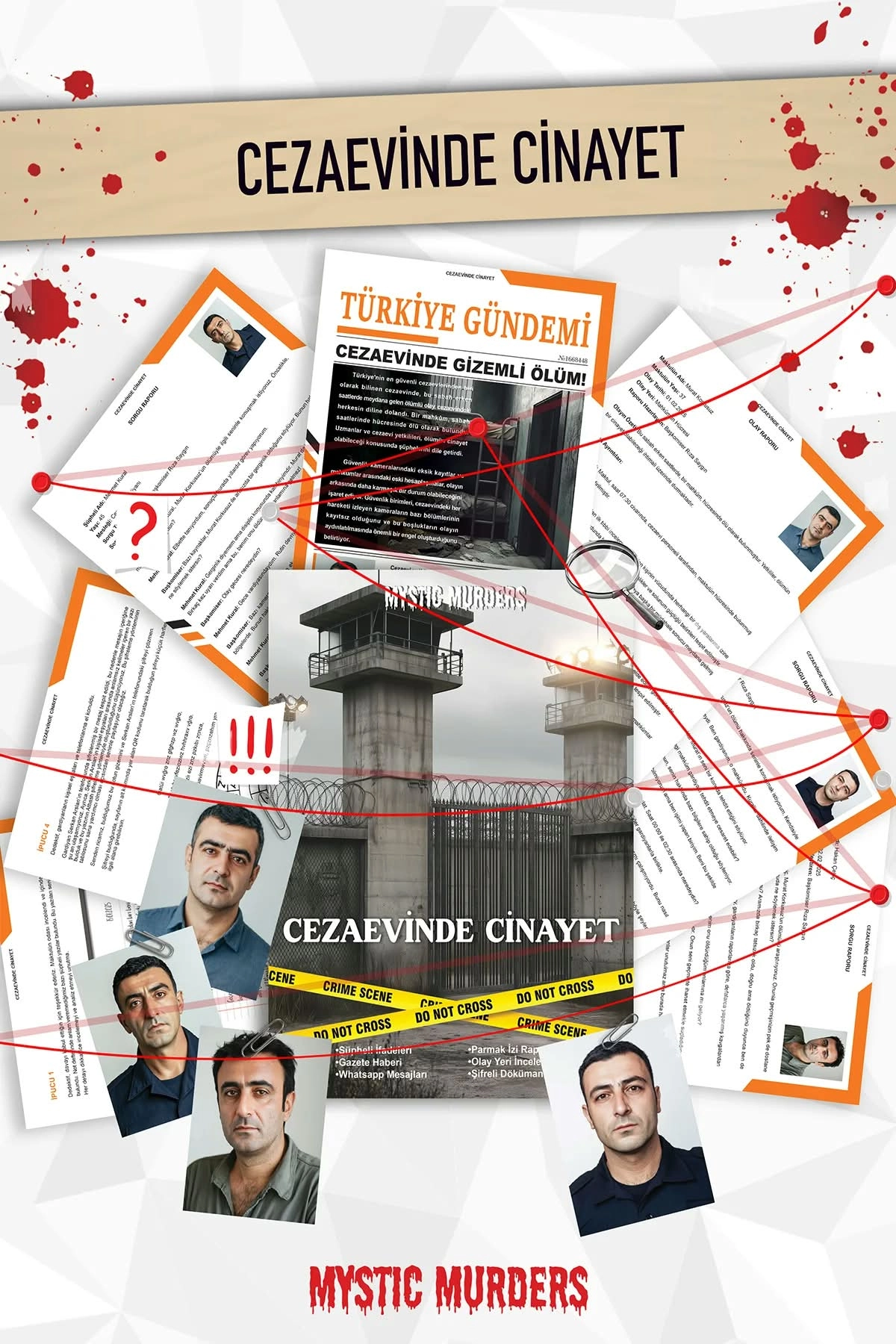 Dedektiflik Cinayet Çözme Oyunu - Cezaevinde Cinayet