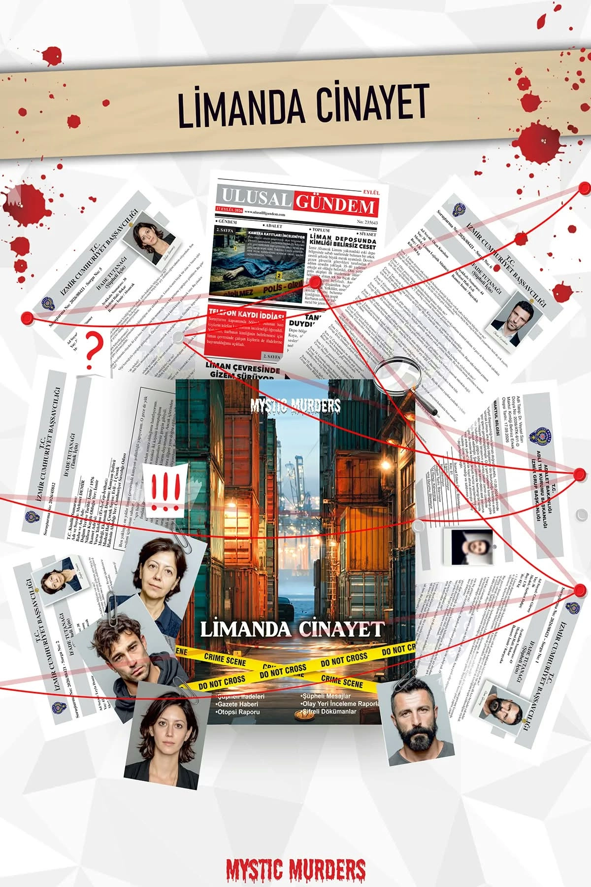 Dedektiflik Cinayet Çözme Oyunu - Limanda Cinayet