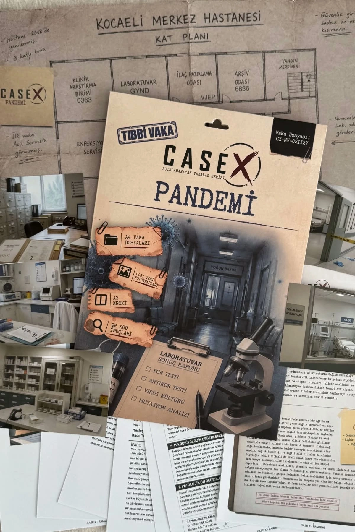 Case X Açıklanamayan Vakalar Serisi - Pandemi
