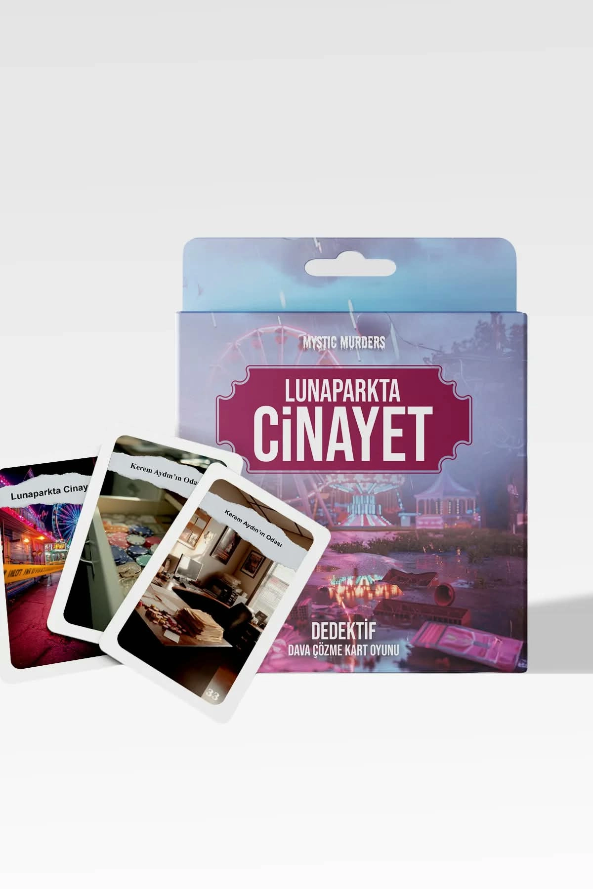 Mystic Murders Dedektif Kart Oyunu - Lunaparkta Cinayet