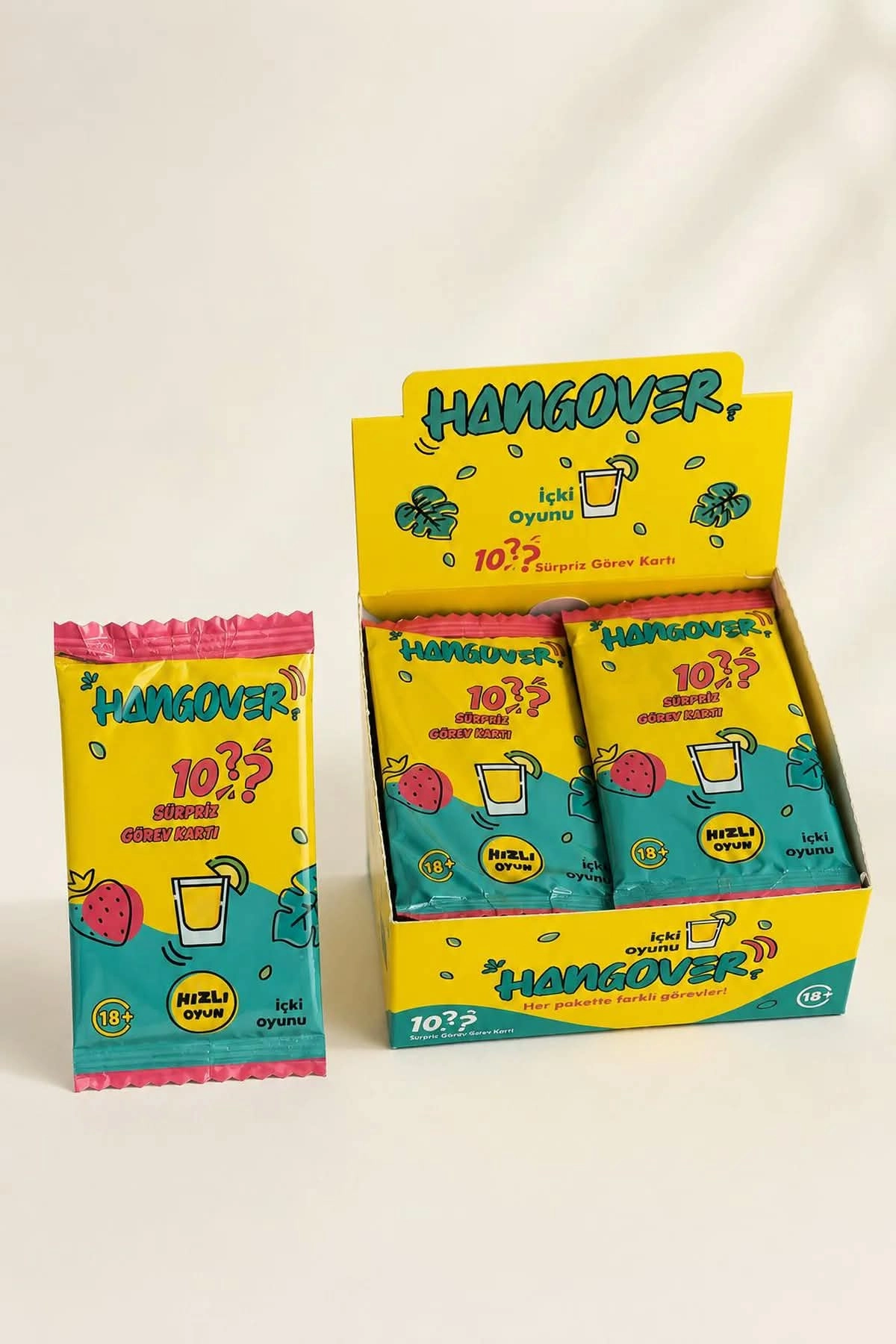 Hangover İçki Oyunu Klasik 24lü Box FLW