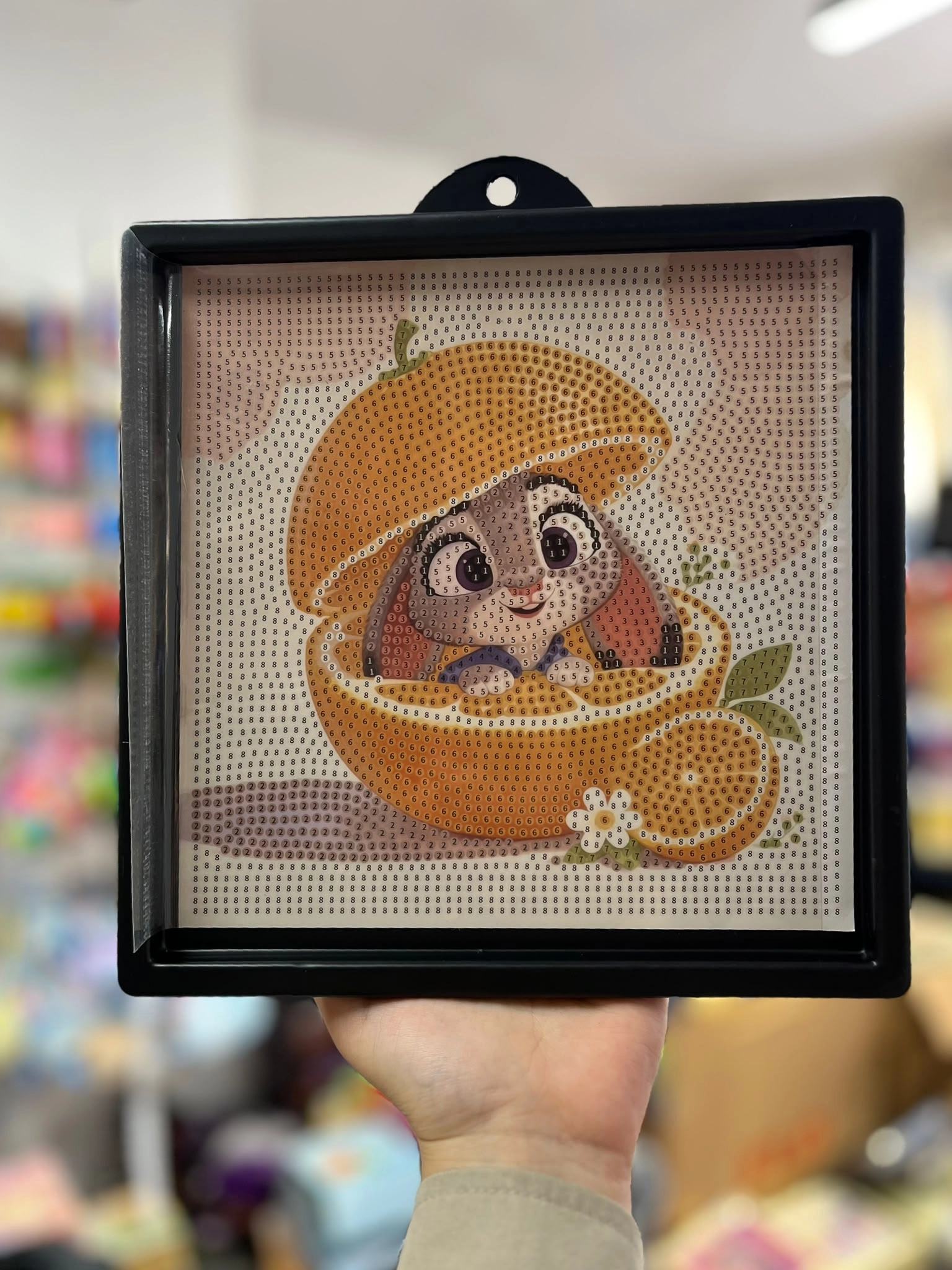 20x20 Plastik Çerçeve DIY Elmas Taş İşleme Mozaik Tablo