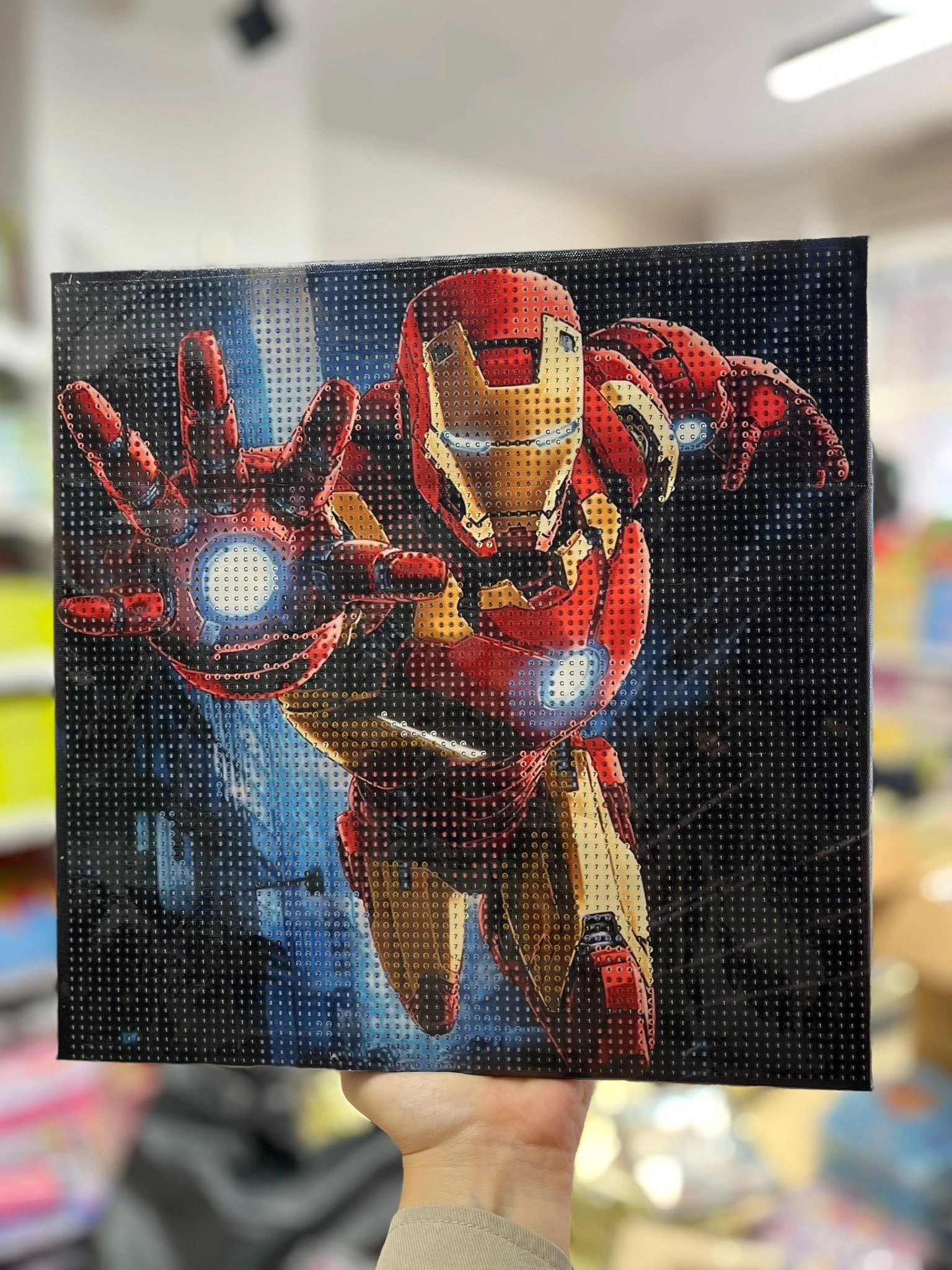 30x30 Ahşap Çerçeve DIY Elmas Taş İşleme Mozaik Tablo
