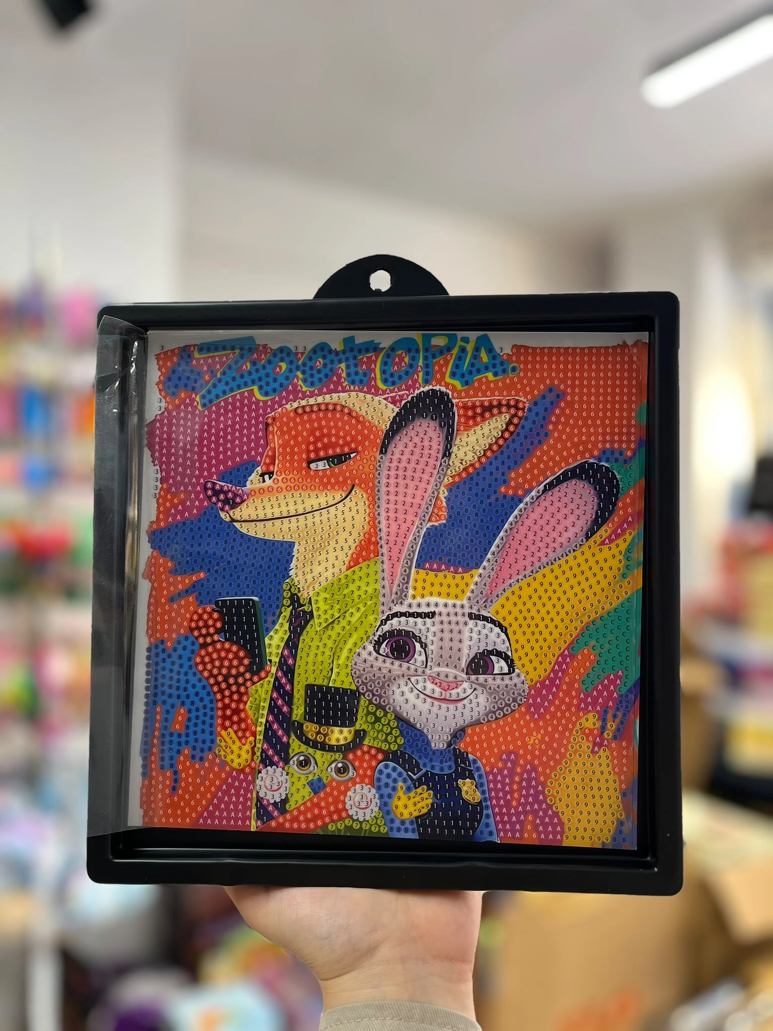 20x20 Plastik Çerçeve DIY Elmas Taş İşleme Mozaik Tablo