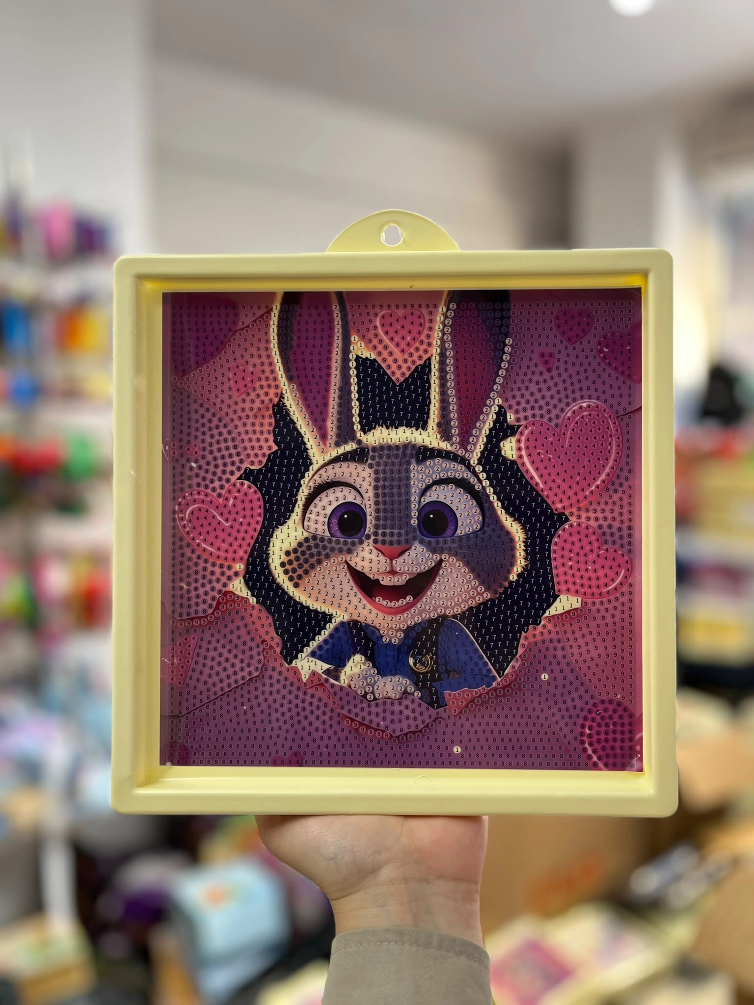 20x20 Plastik Çerçeve DIY Elmas Taş İşleme Mozaik Tablo