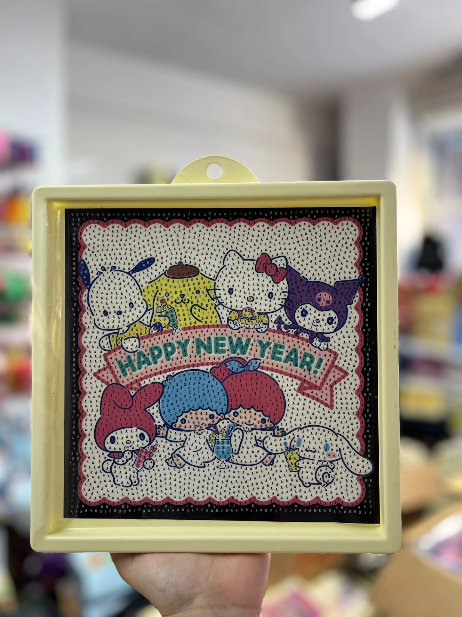 20x20 Plastik Çerçeve DIY Elmas Taş İşleme Mozaik Tablo